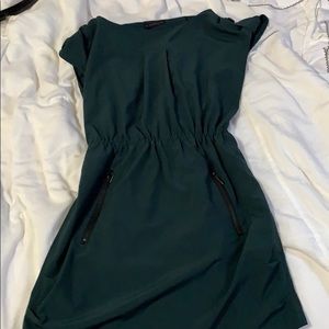 Forest green dress